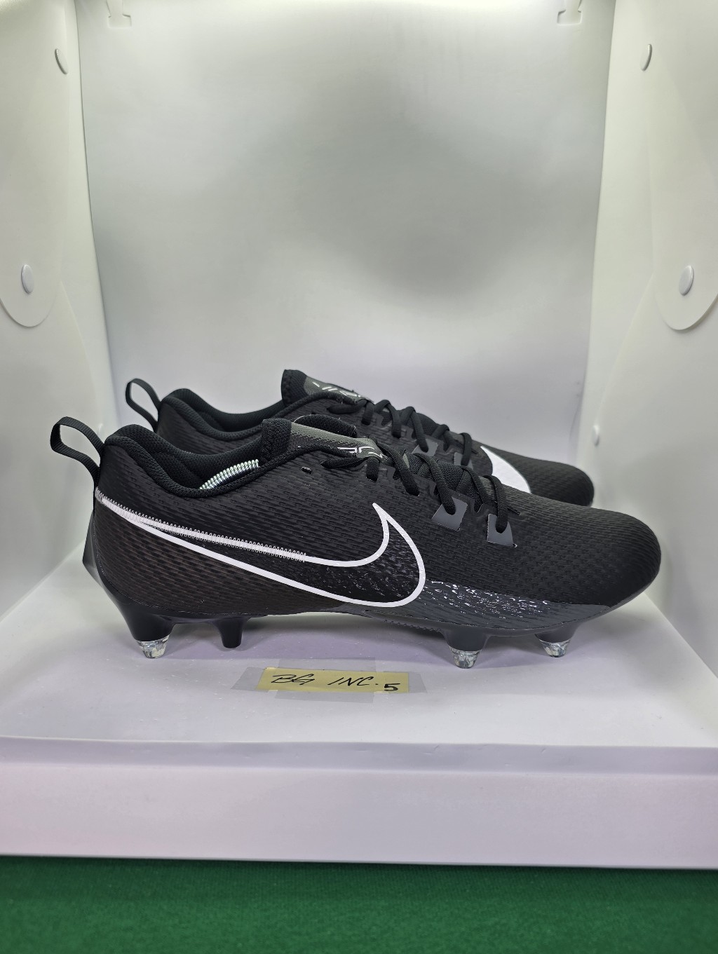 Nike Vapor Edge Speed 360 2 Detachable Football Cleats Black Fj7094-001 Size 16